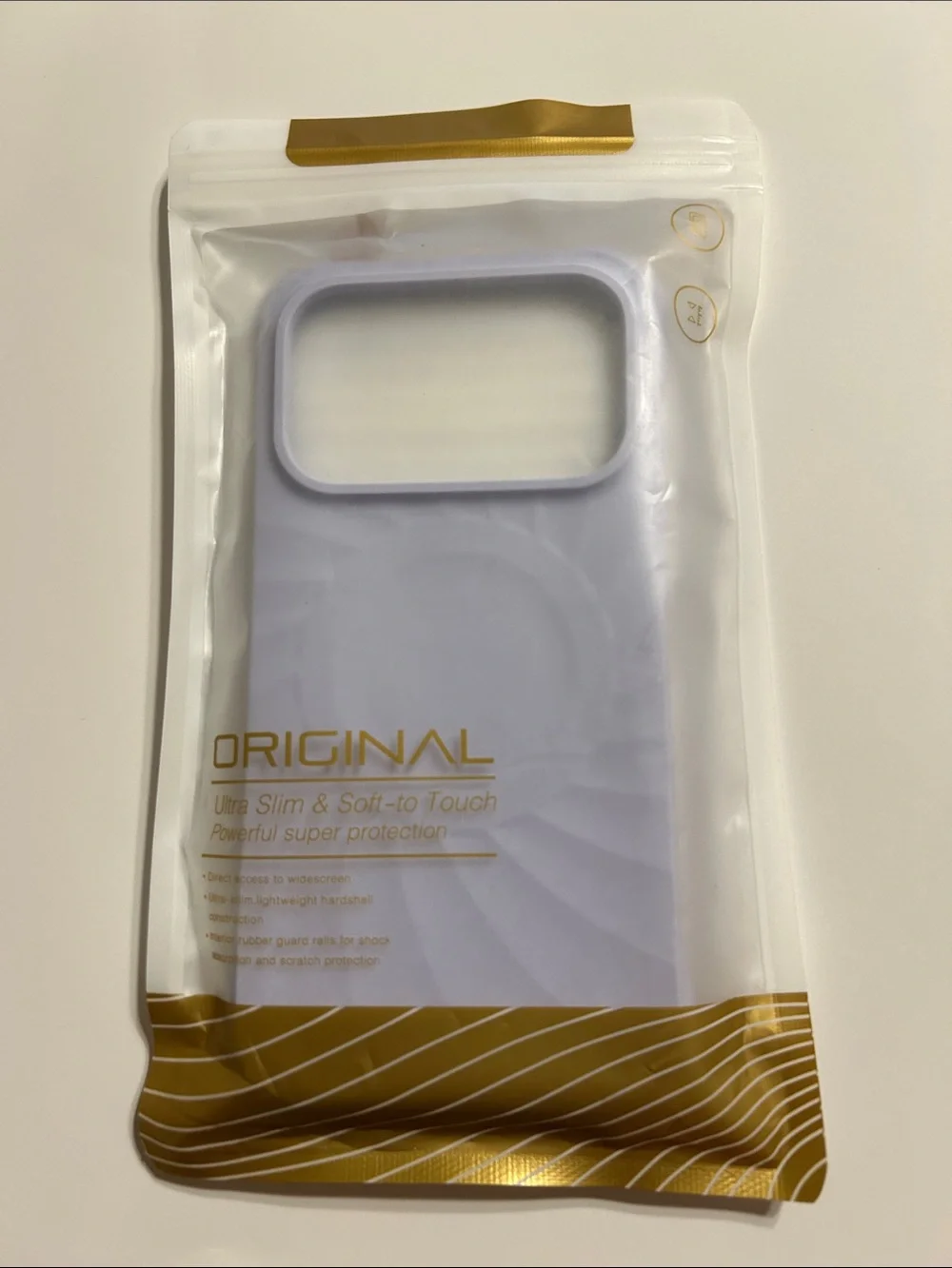 Silicone Magnetic iPhone 17 pro Case with Screen Protector - Light Purple new